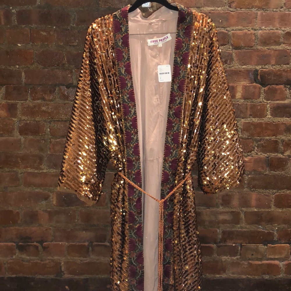 Free People Light is Coming Sequin Duster✨